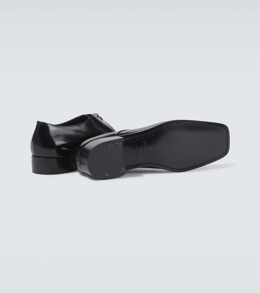 Saint Laurent Jean leather Derby shoes