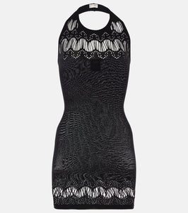 Saint Laurent Jersey minidress