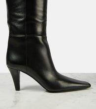Saint Laurent Jill 75 leather over-the-knee boots