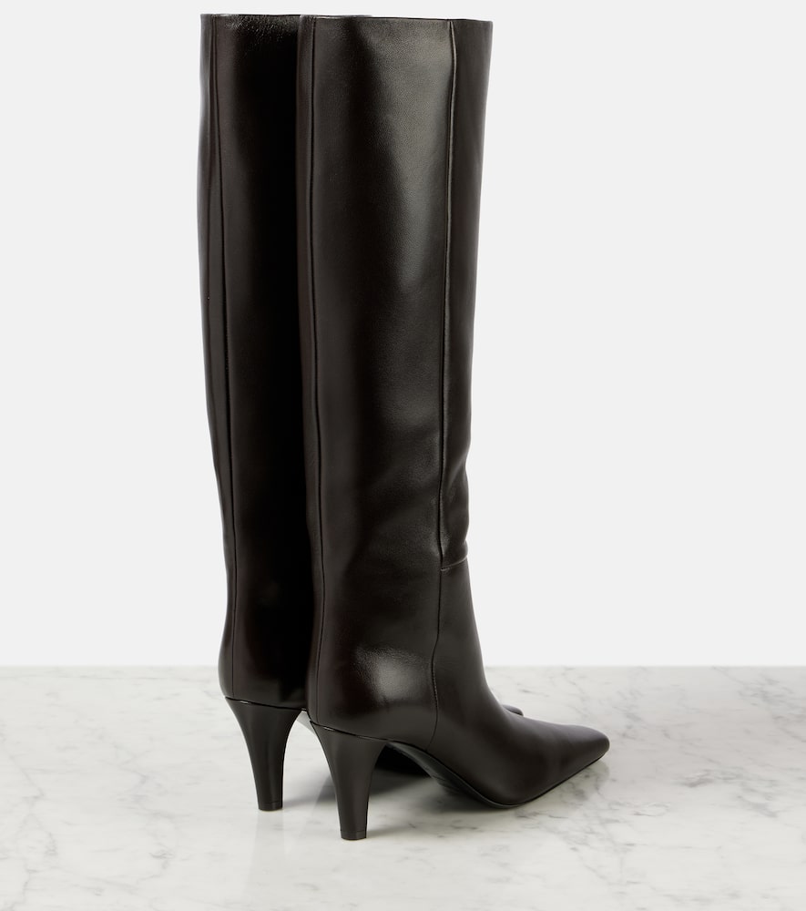 Saint Laurent Jill leather knee-high boots