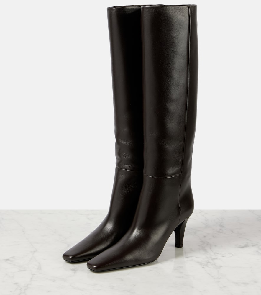 Saint Laurent Jill leather knee-high boots