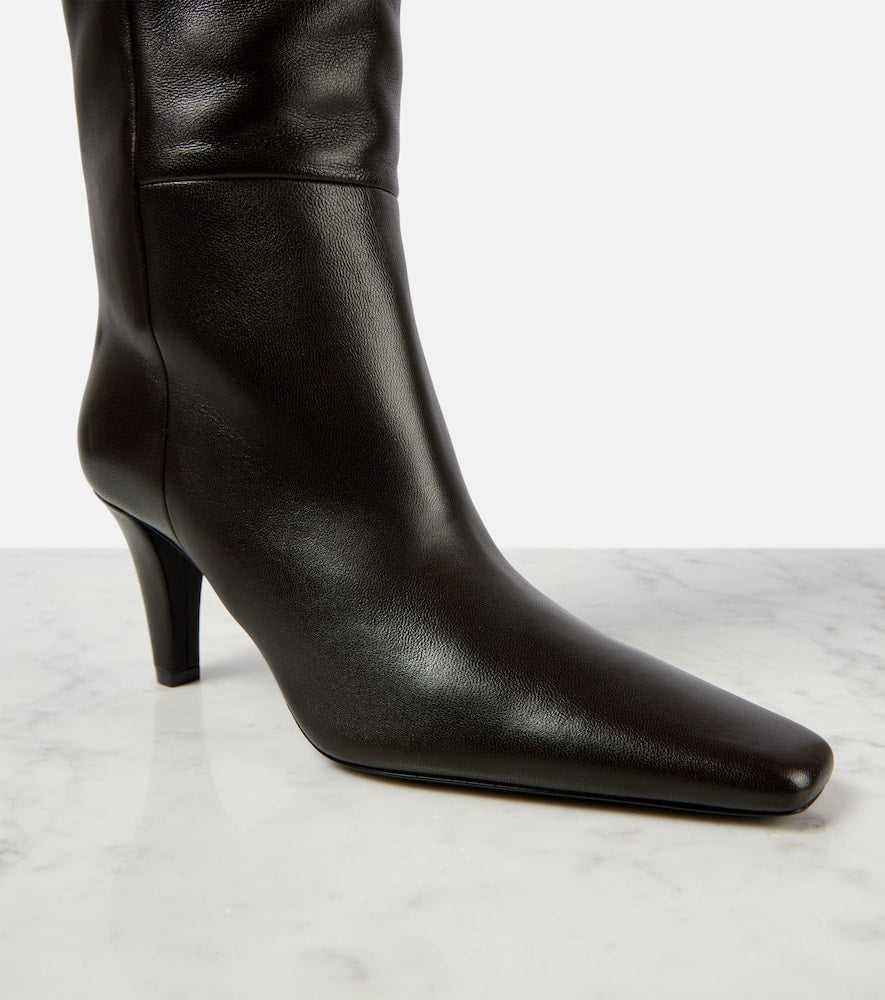 Saint Laurent Jill leather knee-high boots