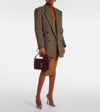 Saint Laurent Jive embellished PVC slingback pumps