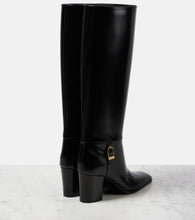 Saint Laurent Julia leather knee-high boots