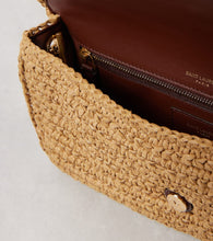Saint Laurent Kate 99 raffia shoulder bag