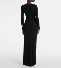 Saint Laurent Knitted maxi dress