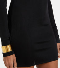 Saint Laurent Knitted minidress