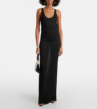 Saint Laurent Lam√É¬© maxi dress