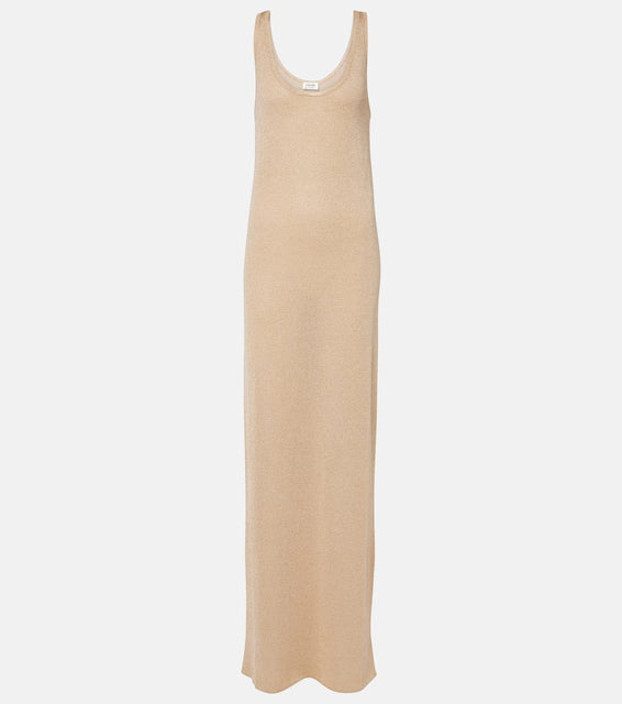 Saint Laurent Lam√É¬© maxi dress