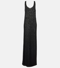 Saint Laurent Lam√É¬© maxi dress