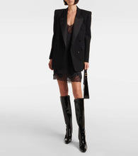 Saint Laurent Lauren 70 patent leather knee-high boots