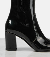 Saint Laurent Lauren 70 patent leather knee-high boots