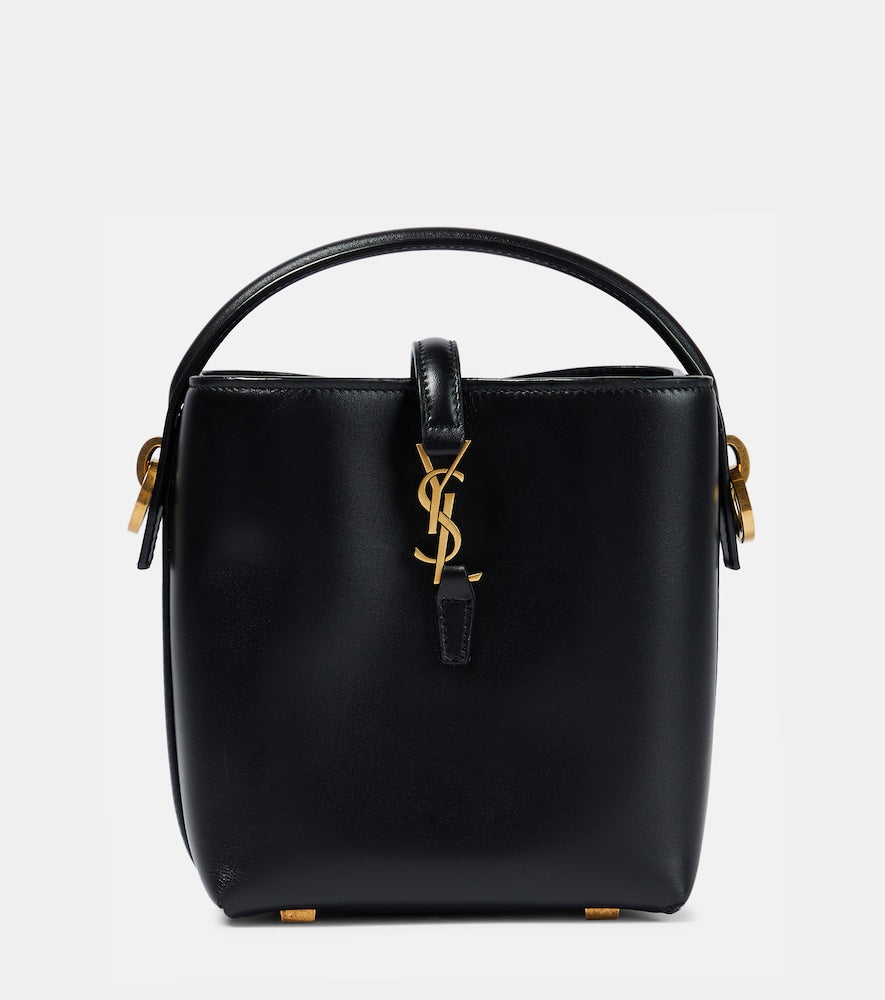 Saint Laurent Le 37 Mini leather bucket bag - Saint Laurent Le 37 迷你皮革水桶包