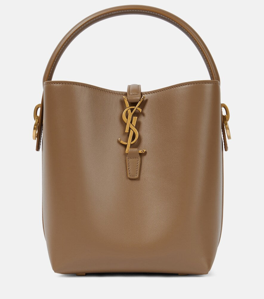 Saint Laurent Le 37 Small leather bucket bag - Saint Laurent Le 37 小号皮革水桶包