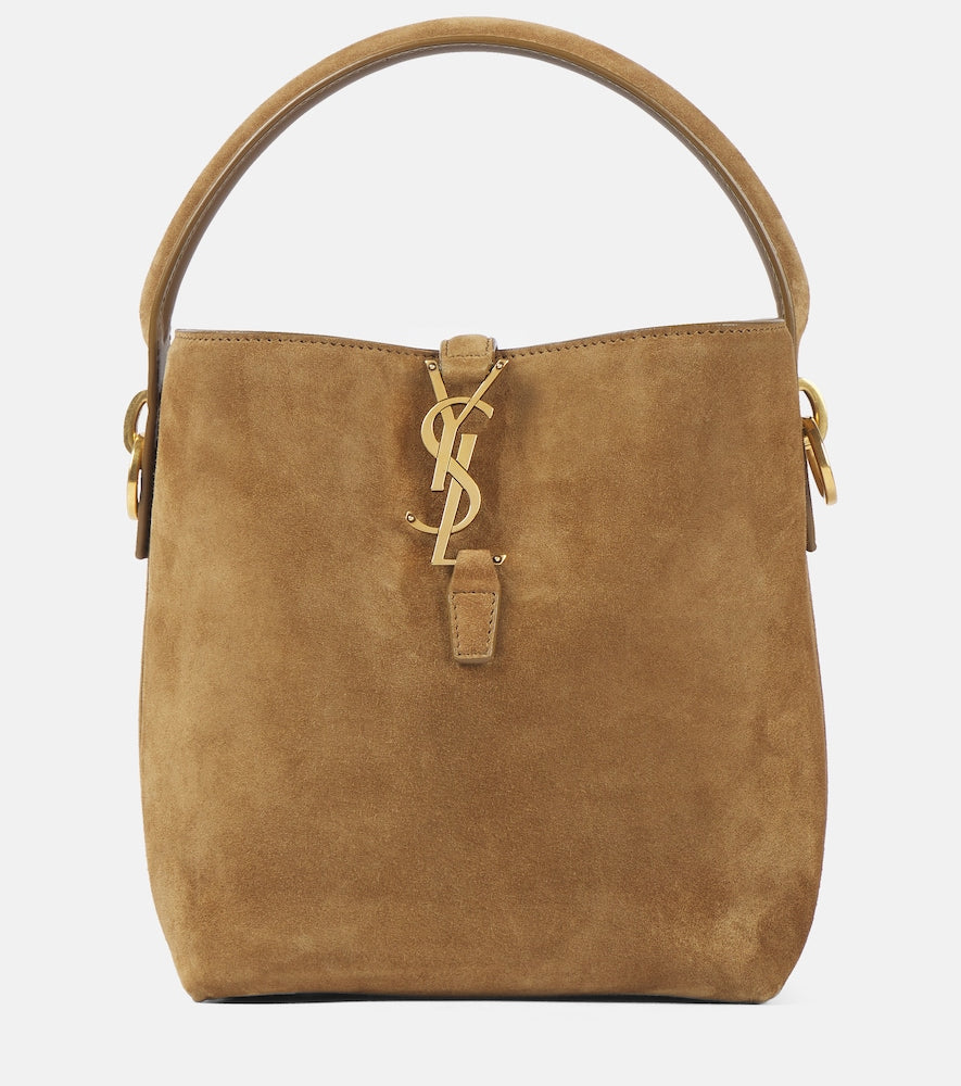 Saint Laurent Le 37 Small suede bucket bag - Saint Laurent Le 37 小号麂皮水桶包