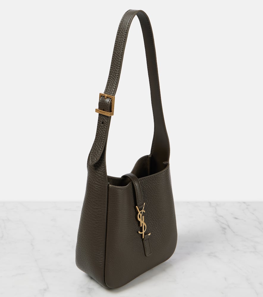 Saint Laurent Le 5 √É¬† 7 Baby leather shoulder bag
