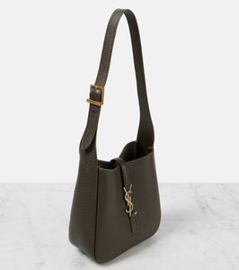 Saint Laurent Le 5 √É¬† 7 Baby leather shoulder bag