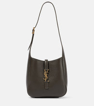 Saint Laurent Le 5 √É¬† 7 Baby leather shoulder bag. Shop Saint Laurent Shoulder Bags for women now.