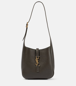 Saint Laurent Le 5 √É¬† 7 Baby leather shoulder bag. Shop Saint Laurent Shoulder Bags for women now.