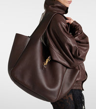 Saint Laurent Le 5 √É¬† 7 Bea Large leather shopper