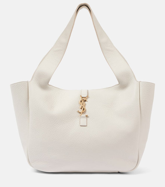 Saint Laurent Le 5 √É¬† 7 Bea Large leather tote bag. Shop Saint Laurent Tote Bags for women now.