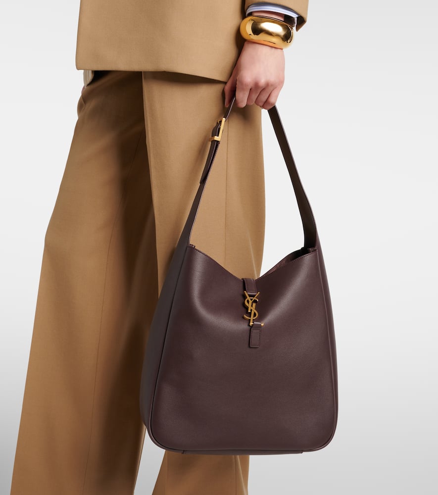 Saint Laurent Le 5 √É¬† 7 Large leather shoulder bag