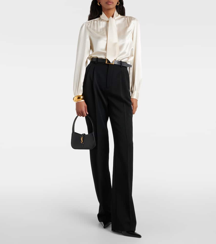 Saint Laurent Le 5 √É¬† 7 Mini leather shoulder bag