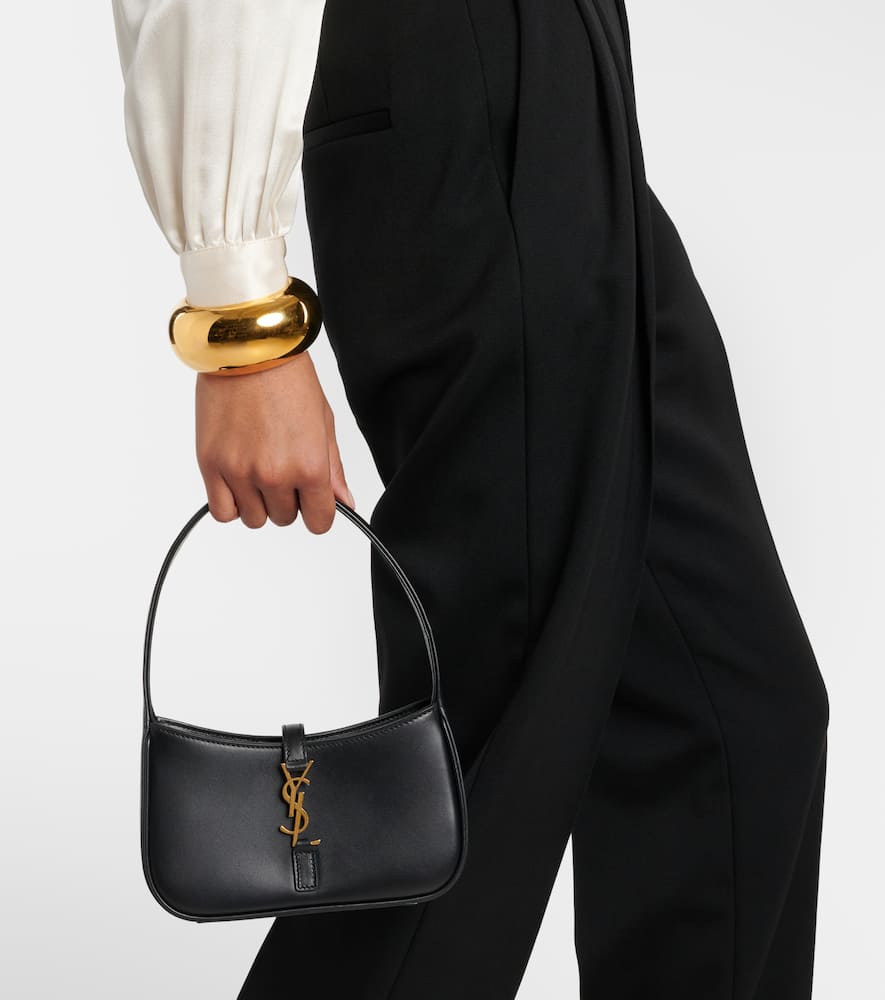 Saint Laurent Le 5 √É¬† 7 Mini leather shoulder bag