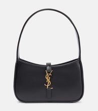 Saint Laurent Le 5 √É¬† 7 Mini leather shoulder bag. Shop Saint Laurent Shoulder Bags for women now.