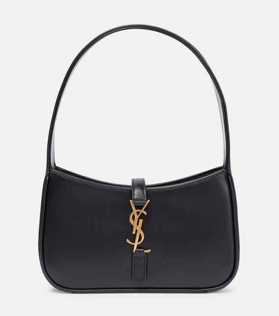 Saint Laurent Le 5 √É¬† 7 Mini leather shoulder bag. Shop Saint Laurent Shoulder Bags for women now.