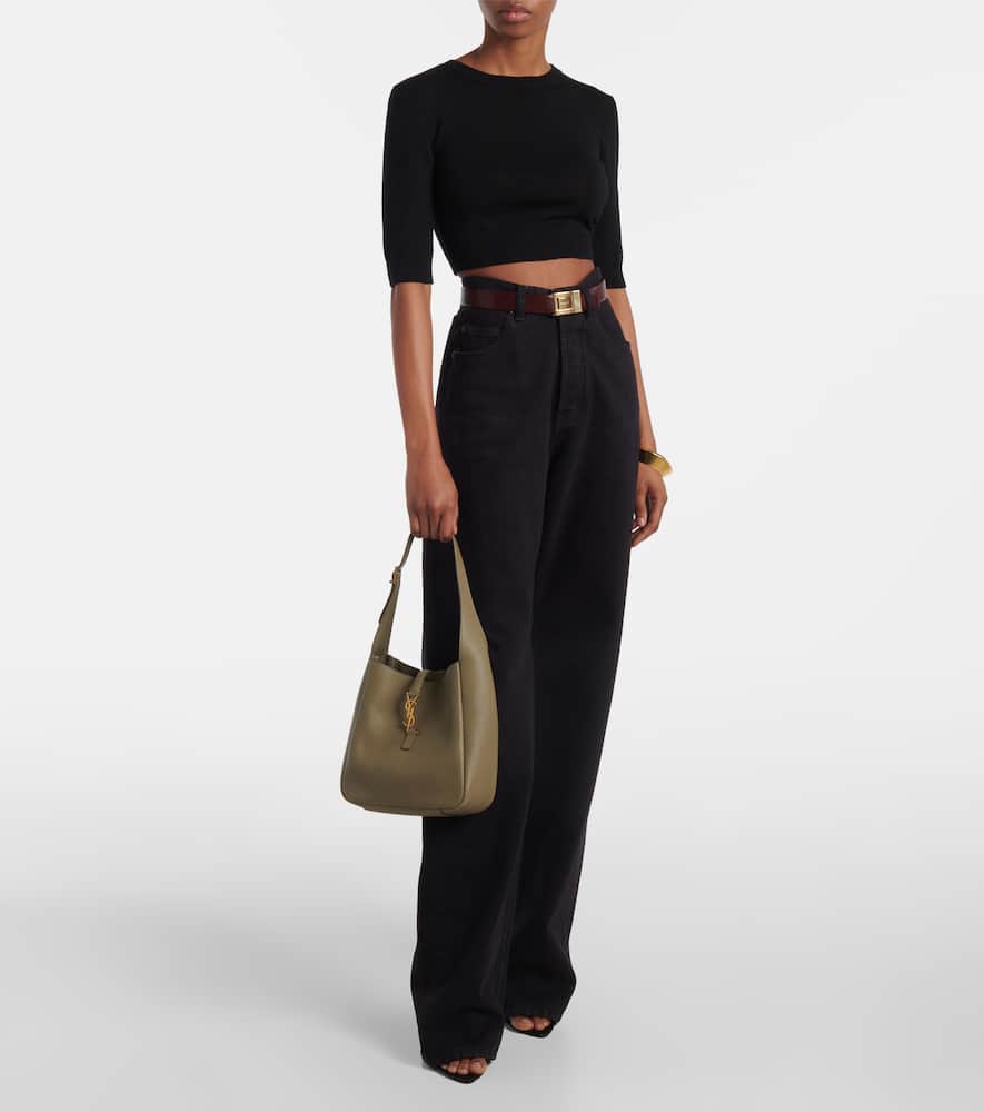 Saint Laurent Le 5 √É¬† 7 Small leather shoulder bag