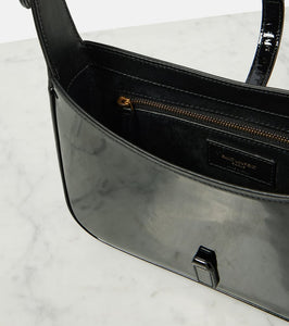 Saint Laurent Le 5 √É¬† 7 patent leather shoulder bag