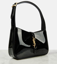 Saint Laurent Le 5 √É¬† 7 patent leather shoulder bag