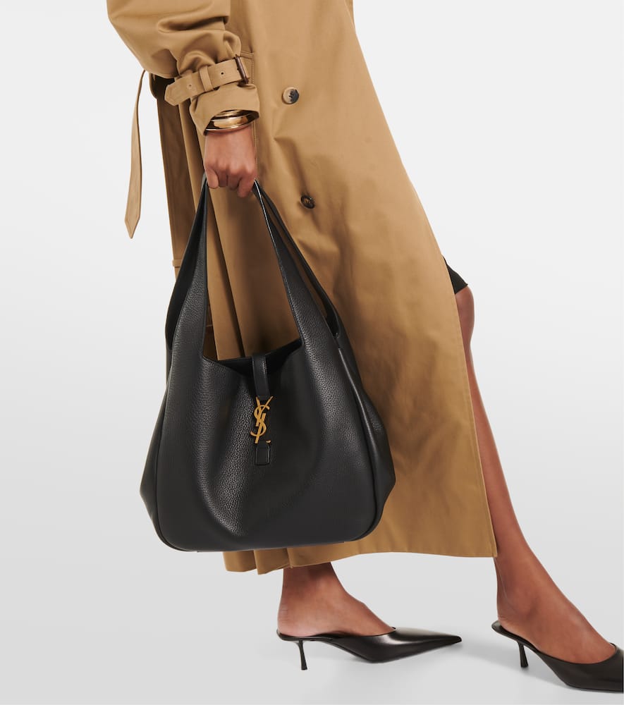 Saint Laurent Le 5 √É¬Ä 7 Bea leather tote bag