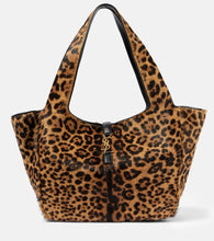 Saint Laurent Le 5 √É¬Ä 7 Bea leopard-print shoulder bag - Saint Laurent Le 5 √É¬Ä 7 Bea 豹纹单肩包