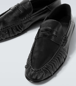 Saint Laurent Le Loafer leather penny loafers