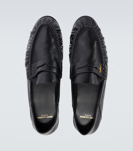Saint Laurent Le Loafer leather penny loafers
