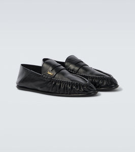 Saint Laurent Le Loafer leather penny loafers