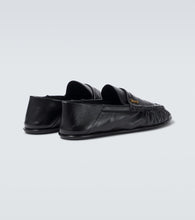 Saint Laurent Le Loafer leather penny loafers