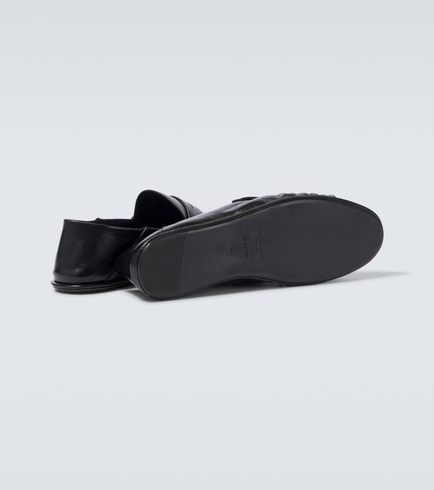 Saint Laurent Le Loafer leather penny loafers