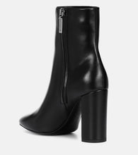 Saint Laurent Lou 95 leather ankle boots