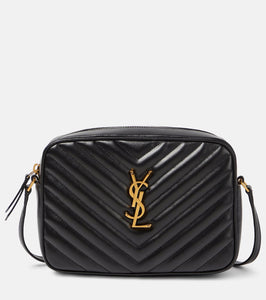 Saint Laurent Lou Camera leather crossbody bag. Shop Saint Laurent Shoulder Bags for women now.