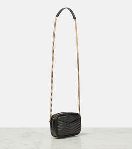 Saint Laurent Lou Mini leather crossbody bag