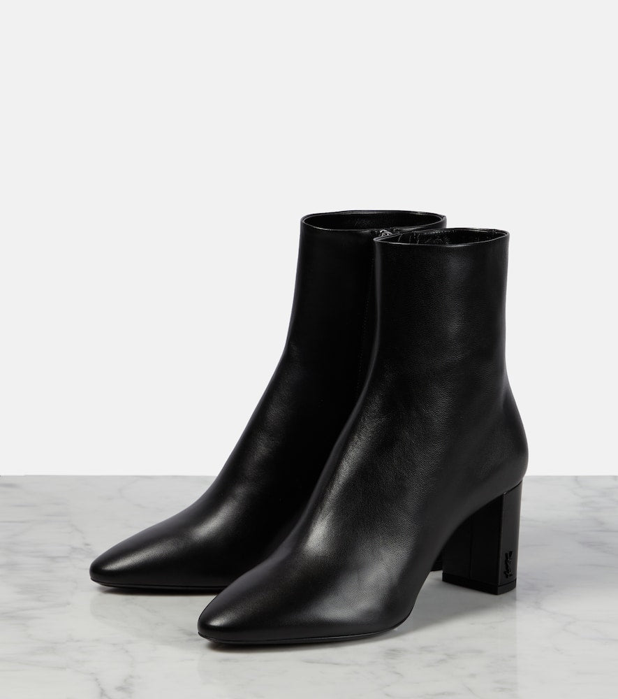 Saint Laurent Lou leather ankle boots