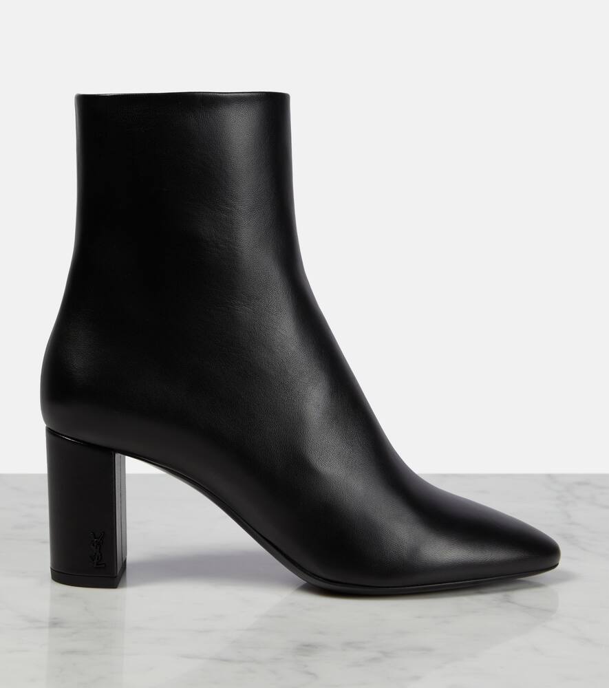 Saint Laurent Lou leather ankle boots