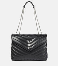 Saint Laurent Loulou Medium leather shoulder bag. Shop Saint Laurent Shoulder Bags for women now.
