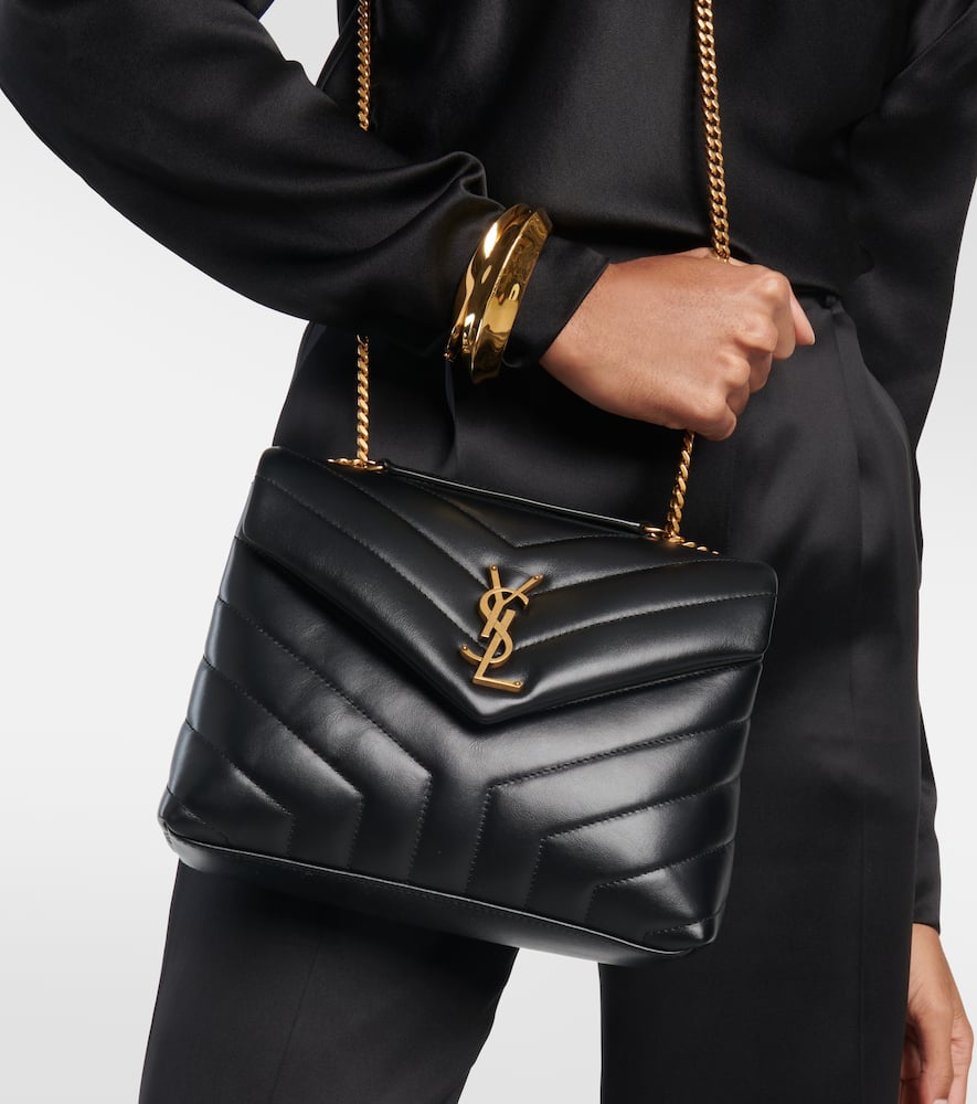 Saint Laurent Loulou Small leather shoulder bag