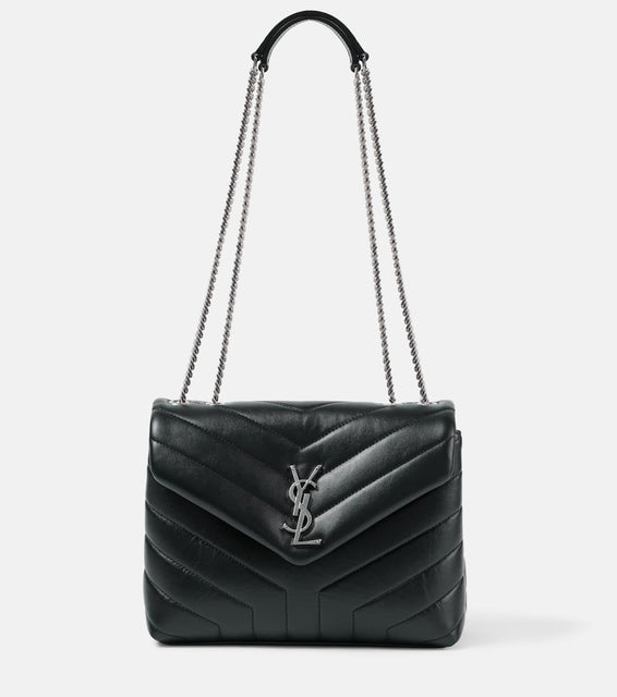 Saint Laurent Loulou Small leather shoulder bag. Shop Saint Laurent Shoulder Bags for women now.