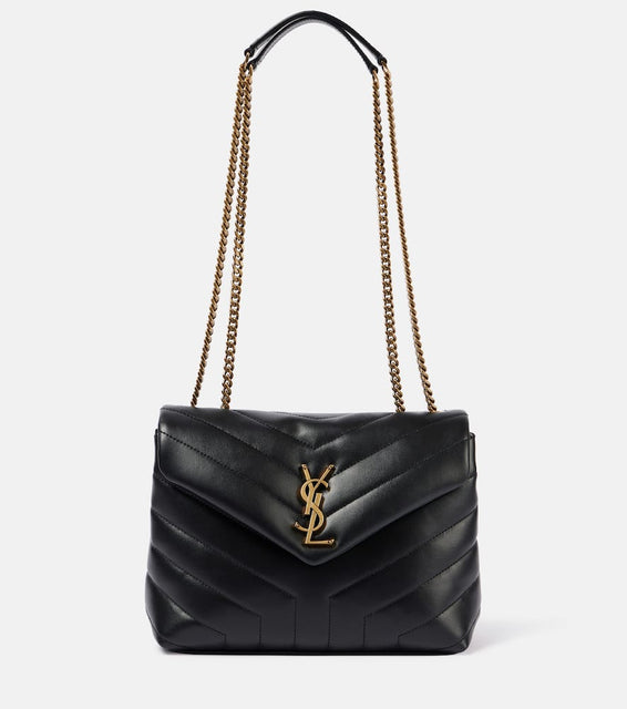 Saint Laurent Loulou Small leather shoulder bag. Shop Saint Laurent Shoulder Bags for women now.