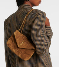 Saint Laurent Loulou Toy suede shoulder bag